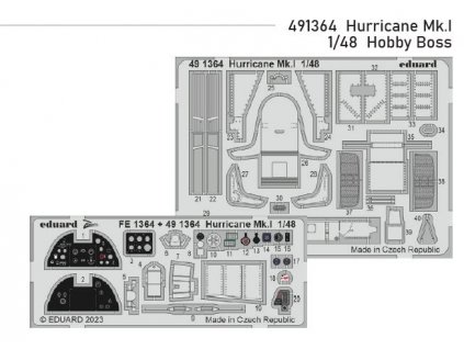 491364 Hurricane Mk.I Hobbyboss 1 48