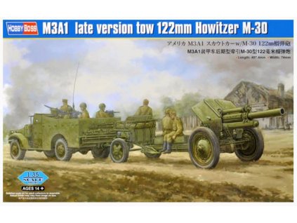 HBB84537 M3A1 Late Version Tow 122mm Howitzer M 30