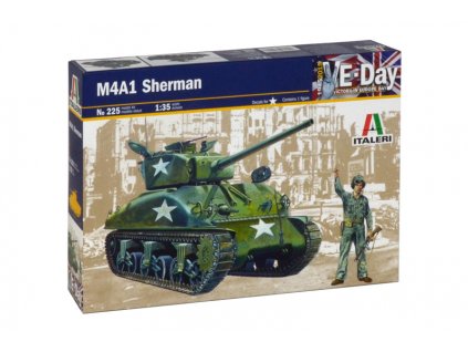 Model Kit tank 0225 - M4 A1 SHERMAN (1:35)