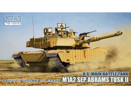 72 003 U.S Main Battle Tank M1A2 SEP ABRAMS TUSK II