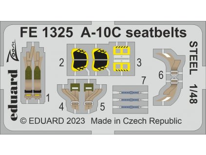 FE1374 A 10C seatbeltsSTEEL