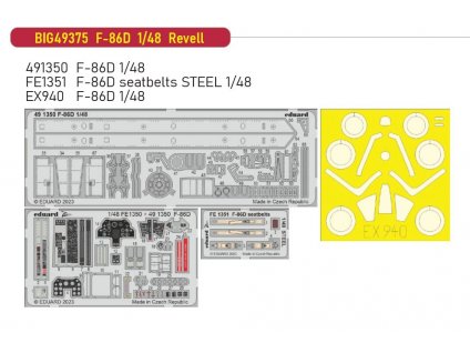 BIG49375 F 86D 1 48 Revell