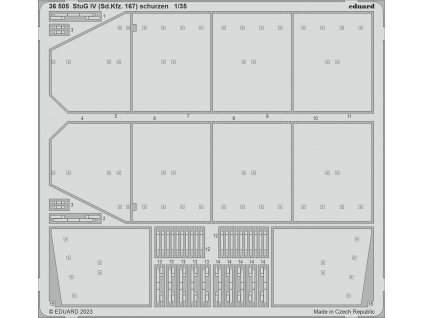 36505 REKL StuG IV (Sd.Kfz. 167) schurzen Rev0