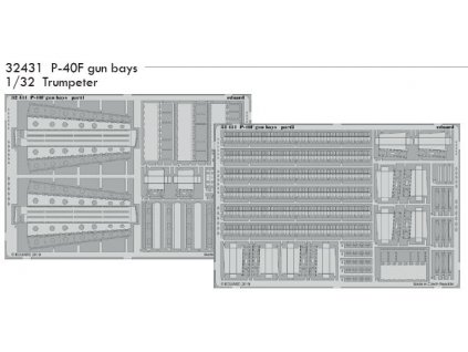 32431 P 40F gun bays Trumpeter