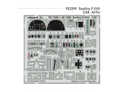 FE1399 Seafire F.XVII Airfix 1 48
