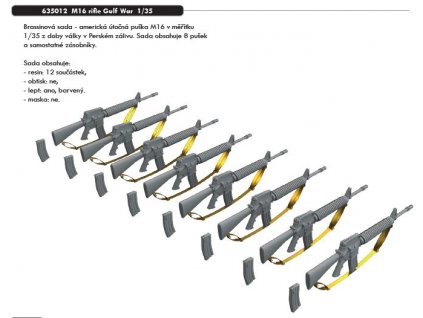 635012 M16 rifle Gulf War 1 35