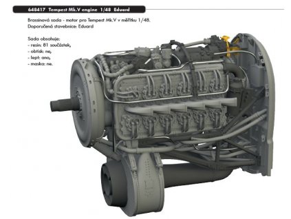 648417 Tempest Mk.V engine 1 48 Eduard