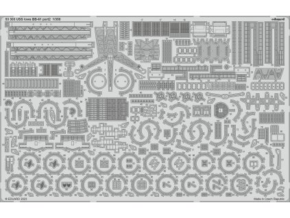 1/350 USS Iowa BB-61 part 2 (HOBBY BOSS)