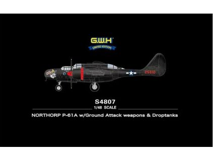 S4807 P 61A Black Widow with Rocket Launcher