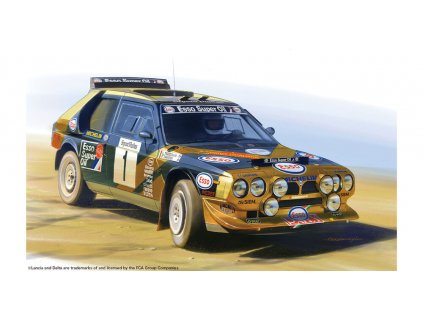 1/24 Lancia Delta S4 Catalunya Rally 1986