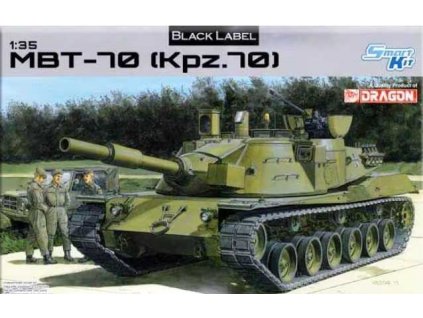 Model Kit tank 3550 - MBT-70 (KPZ.70) (1:35)