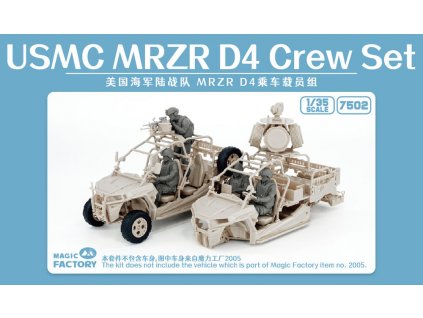 1/35 USMC MRZR D4 Crew Set (Resin)