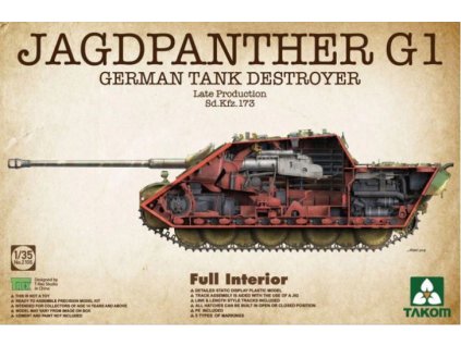 2106 German Tank Destroyer Jagdpanther G1