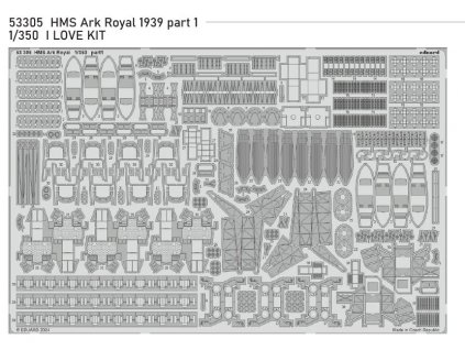 53305 HMS Ark Royal 1939 part 1 I Love Kit 1 350