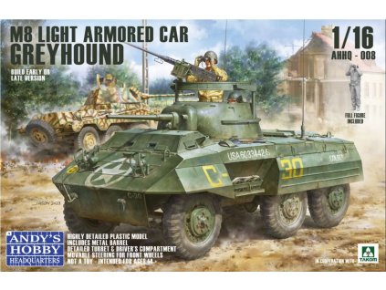 AHHQ008 M8 Greyhound US Light Armoured Car