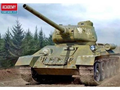 Model Kit tank 13554 - Soviet Medium Tank T-34-85 “Ural Tank Factory No. 183” (1:35)