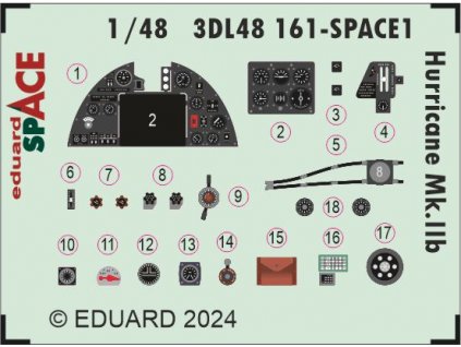 3DL48161 SPACE REKL Hurricane Mk.IIb 1 48 rev0