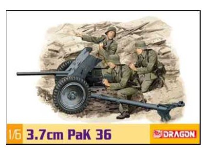 Model Kit military 75002 - 3.7cm PaK 36 (1:6)