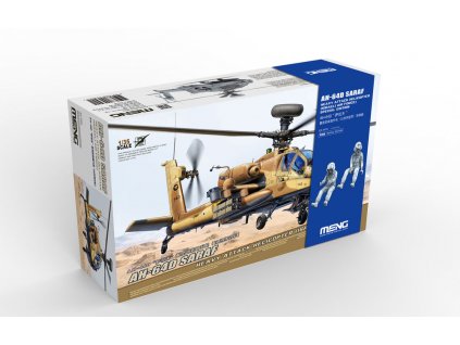 1/35 Boeing AH-64D Saraf Heavy Attack Helicopter (Israeli Air Force) Special Edition (obsahuje 2 resinové figury)