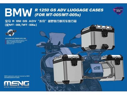 SPS 091S BMW R1250 GS ADV Luggage Cases (Pre Coloured Version)