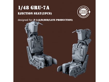 1/48 GRU-7A Ejection Seats for F-14A/B Mid/Late (2pcs)
