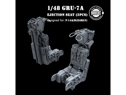 1/48 GRU-7A Ejection Seats for F-14A/B Early (2pcs)
