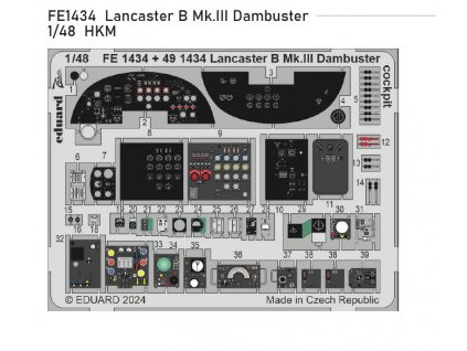 FE1434 Lancaster B Mk.III Dambuster 1 48 HKM