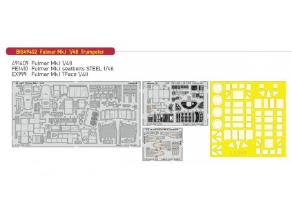 BIG49402 Fulmar Mk.I 1 48 Trumpeter