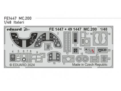 FE1447 MC.200 1 48 Italeri