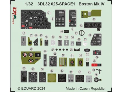 3DL32025 SPACE REKL Boston Mk.IV 1 32 rev0