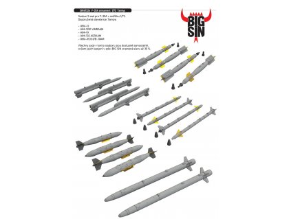 SIN67224 F 35A armament 1 72 Tamiya