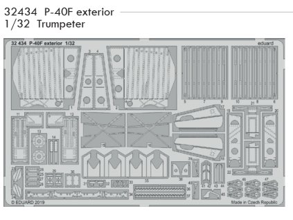 32434 P 40F exterior 1 32 Trumpeter