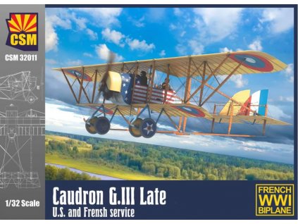CSM32011 Caudron G.III late U.S. and French service