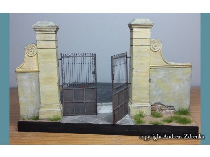 1/35 Metal Fence Set B - Gate