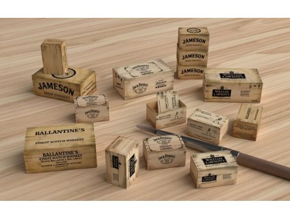 1/35 Wooden Crates: whiskey