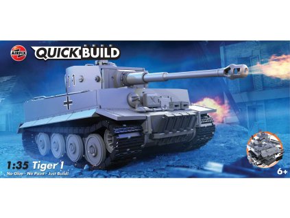 Quick Build tank J6041 - Tiger I (1:35)