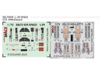 3DL72039 L 29 SPACE 1 72 AMK Eduard