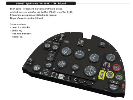 644017 Spitfire Mk. VIII LööK 1 48 Eduard