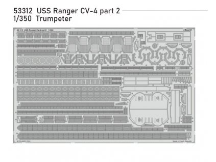 53312 USS Ranger CV 4 part 2 Trumpeter 1 350