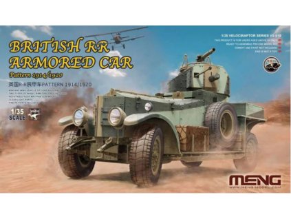 MENVS 010 British Rolls Royce Armoured Car Pattern 1914 1920