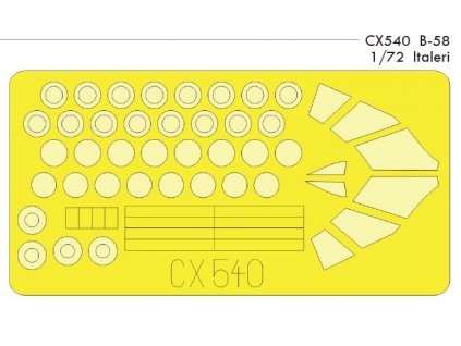 CX540 B 58 Italeri