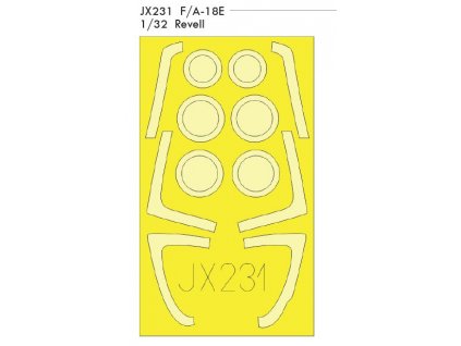 JX231 F A 18E Revell