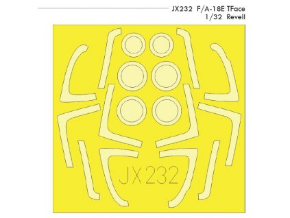 JX232 F A 18E TFace Revell