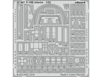 1/32 F-15E interior   (TAMIYA)