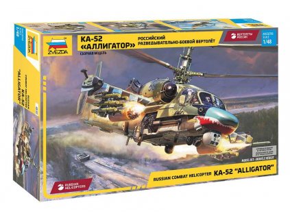 Model Kit vrtulník 4830 - Ka-52 (1:48)
