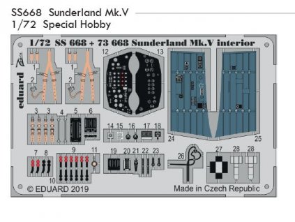 SS668 Sunderland Mk.V Special Hobby