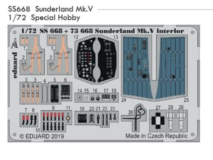 SS668 Sunderland Mk.V Special Hobby