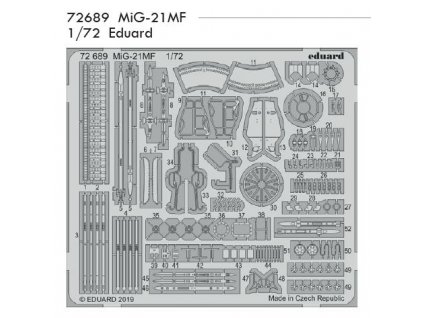 72689 MiG 21MF Eduard