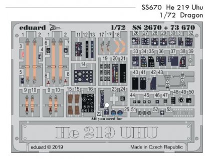SS670 He 219 Uhu Dragon