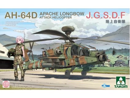 TAK 2607 AH 64D Apache Longbow J.G.S.D.F Attack Helicopter